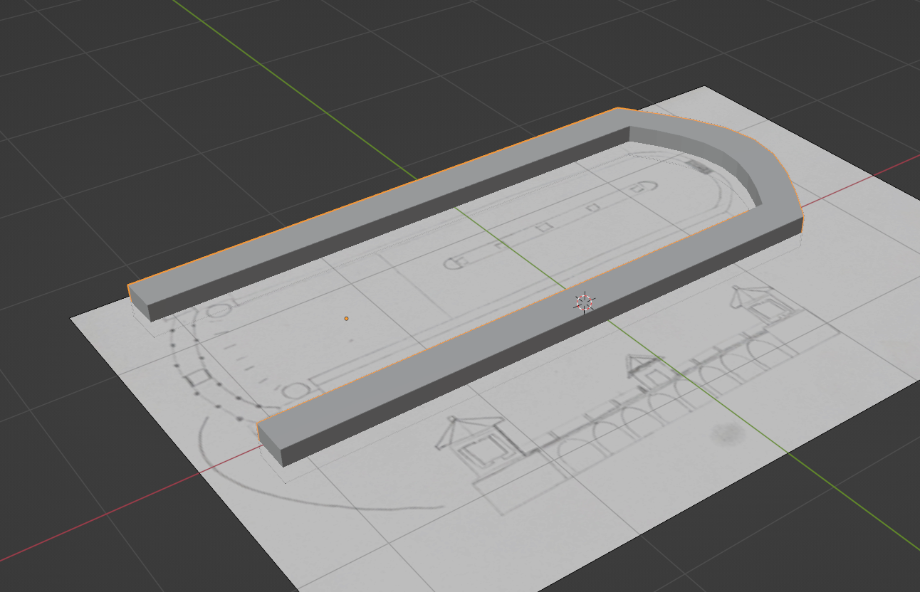 Hippodrome arena layout