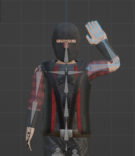 Rigged character