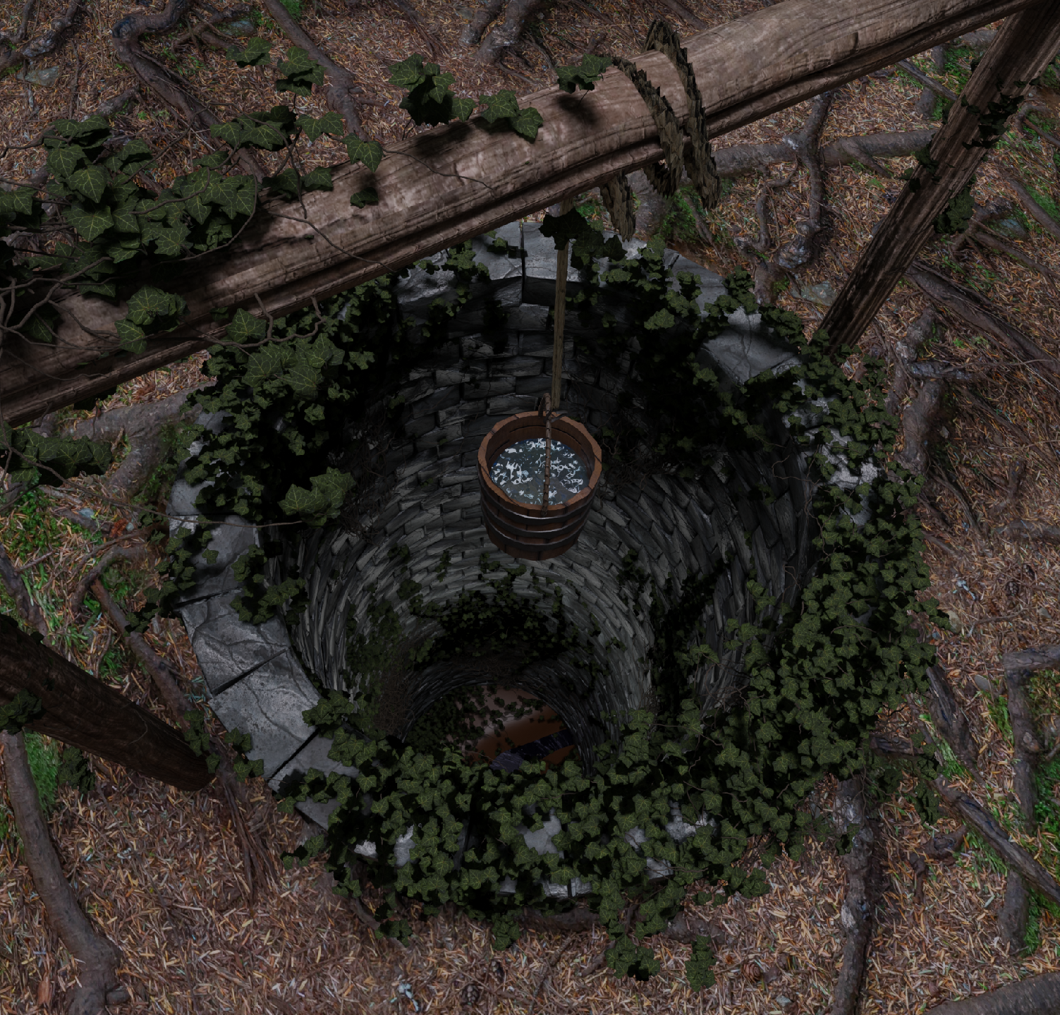 Stone well