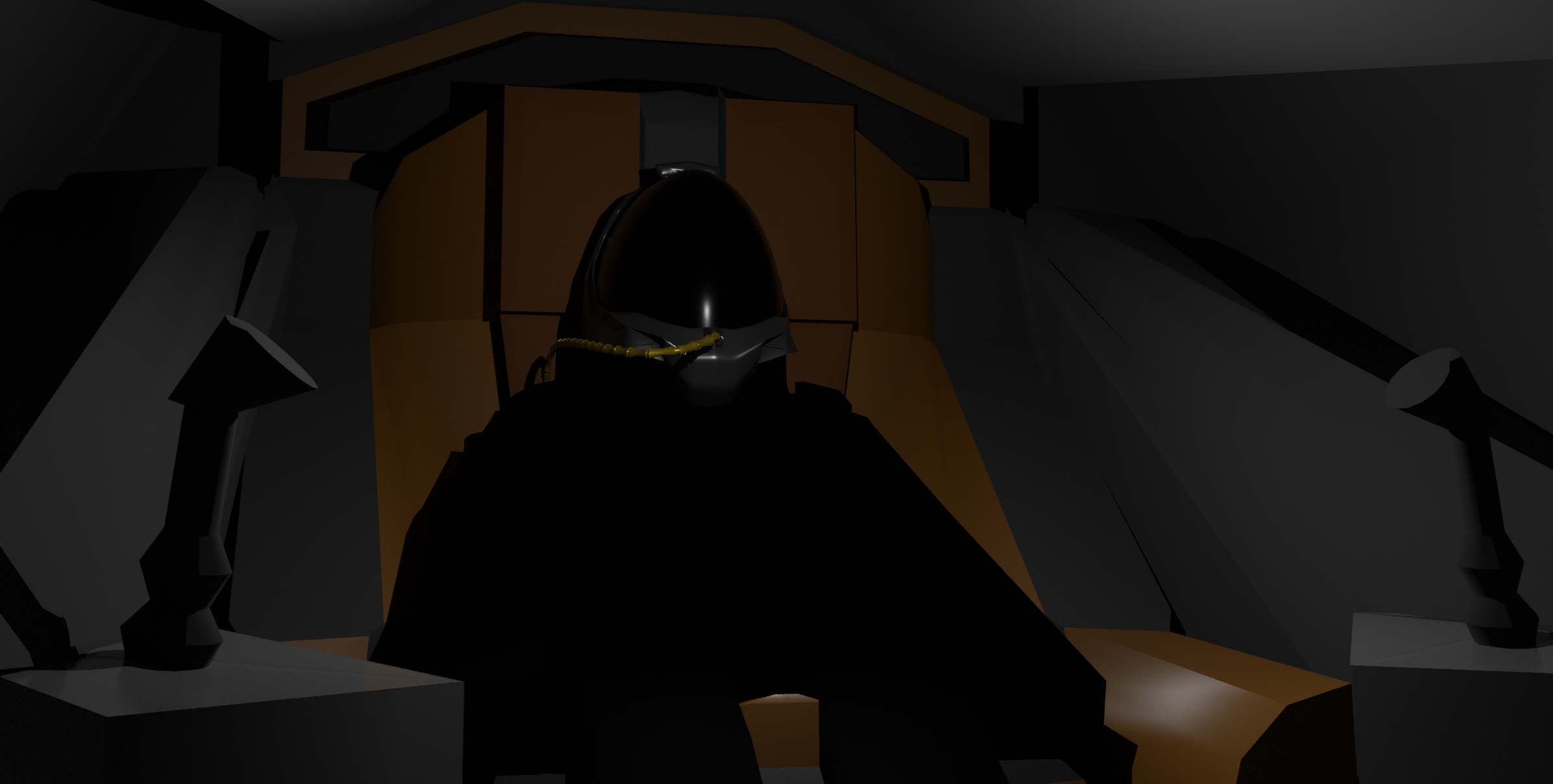Astronaut character in game