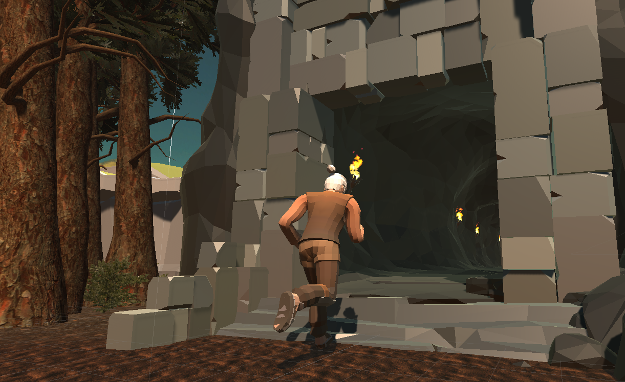 Cave entrance